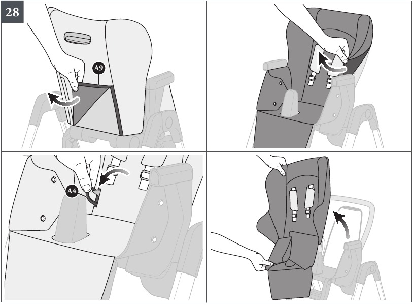 ONDERHOUD VAN DE BEKLEDING - Stap 4