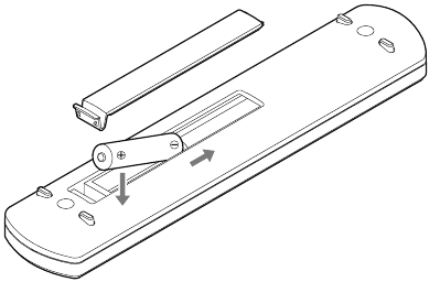 Batterij plaatsen