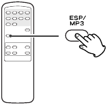 De knop MP3