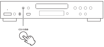Luisteren naar een USB-opslagapparaat - Stap 1