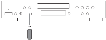 Opnemen op een USB-opslagapparaat - Stap 1