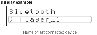 Afspelen vanaf een Bluetooth-apparaat - Stap 1