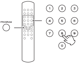 Program knop