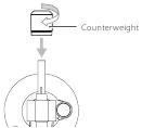 contragewicht installeren