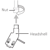 headshell installeren