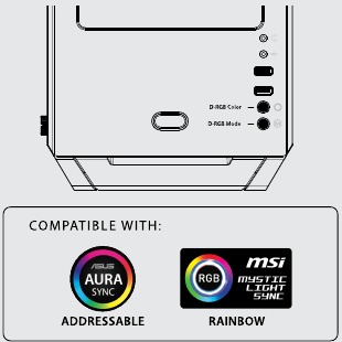 DIGITAL-RGB BESTURING - Bedieningselementen