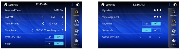 Setupmenu