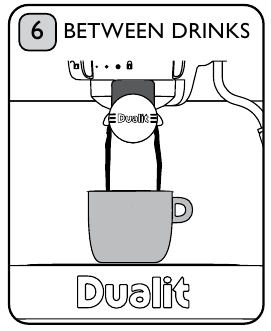 Een kopje water tappen