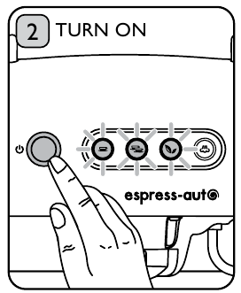 De aan-knop