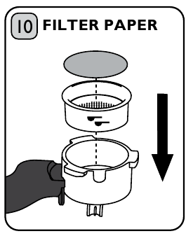 Gebruik filterpapier om filterverstoppingen te voorkomen