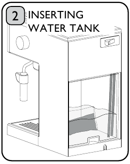 Watertank plaatsen