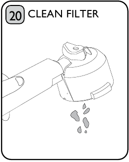 Filter reinigen