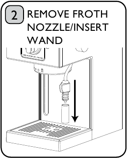 Schuimmondstuk verwijderen