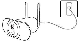 De batterij opladen - Stap 1