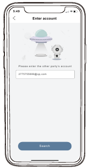 Scan de QR-code van andere mensen