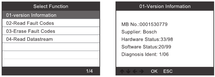 Diagnose - Voor Benz - Stap 9