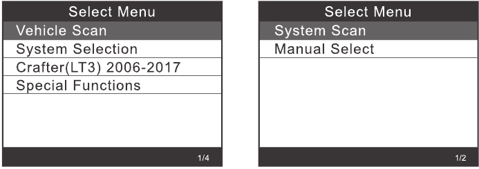 VD700-functies - Stap 1