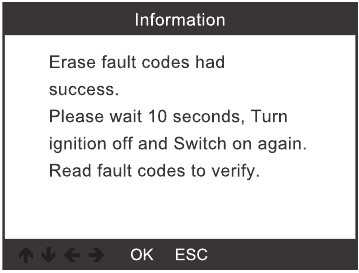 Wis alle systeemfoutcodes - Stap 2