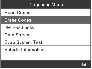 Codes wissen - Stap 1 - Codes wissen selecteren
