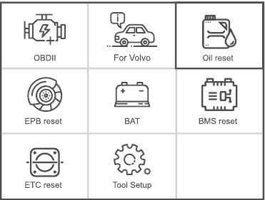 Diagnose - Speciale functies voor Volvo