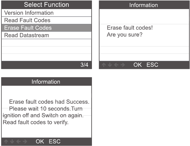Systeemscan - Stap 4 - Selecteer Foutcodes wissen