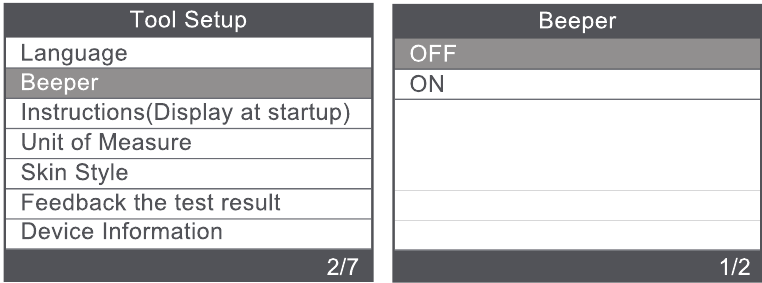 Tool setup - Pieptoon