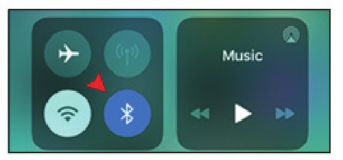 Bluetooth-verbinding voor iOS-apparaten - Stap 1