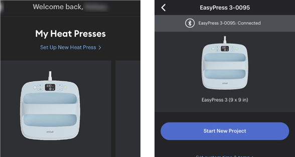 Aanbevolen tijd- en temperatuurinstellingen verzenden - Stap 1