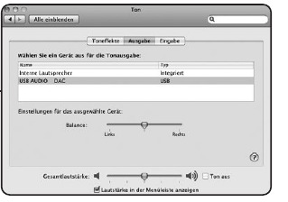 USB-aansluiting op een computer - MAC OS X 
