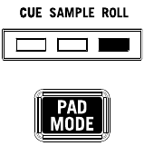 Pad-modusindicator