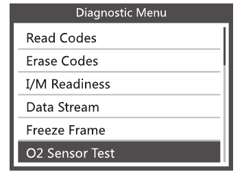 O2-sensortest - Stap 1
