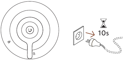 Bluetooth en wifi van de machine uitschakelen - Stap 1