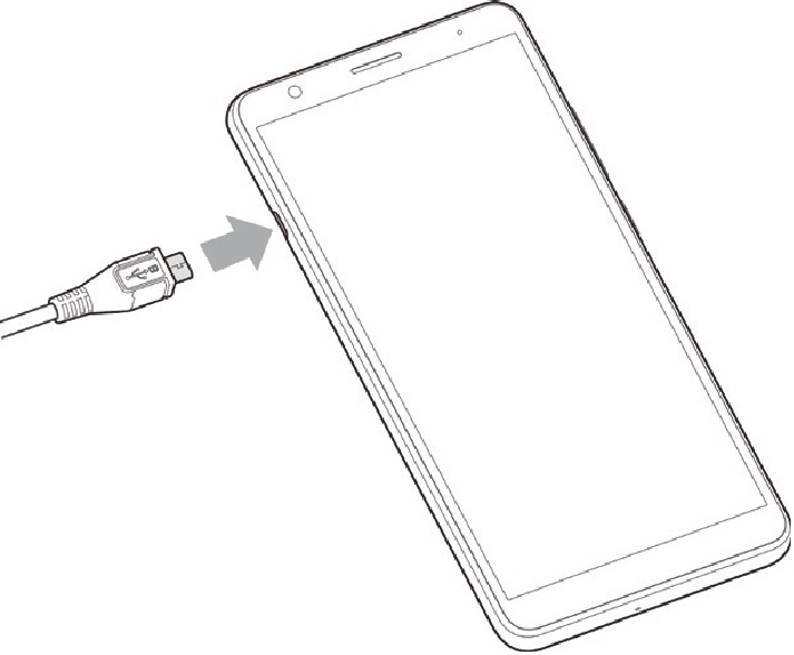 De telefoon opladen