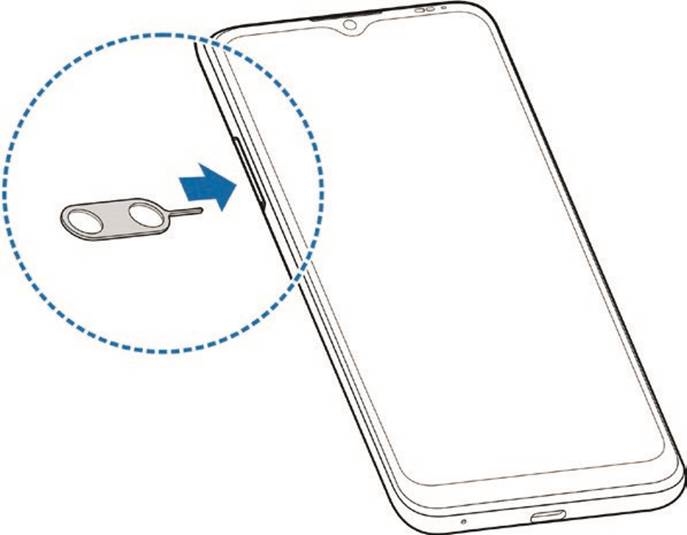Uw telefoon instellen - Stap 1