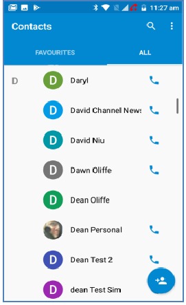 Contacten