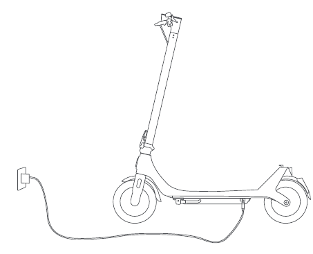 Uw scooter opladen