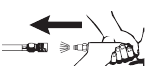 pictogram vastgelopen nietje