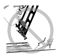 pictogram vermijd randen