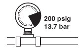 pictogram druk limiet