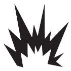 pictogram explosiegevaar