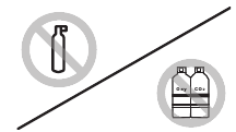 pictogram geen zuurstof
