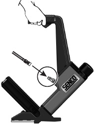 Pictogram positie gereedschap