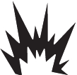 Pictogram explosiegevaar