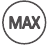 Maximum helderheid knop