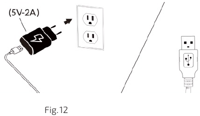 De batterij opladen - Stap 2 - Steek de oplader in het stopcontact