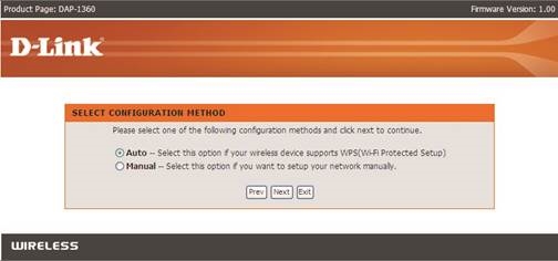 Begin met het configureren van uw DAP-1360 - Stap 6
