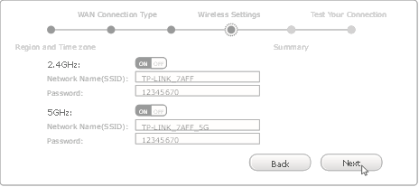 Configureren met een webbrowser - Stap 6