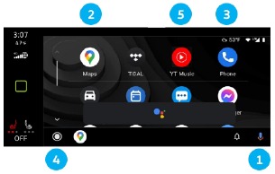 Android Auto-functies