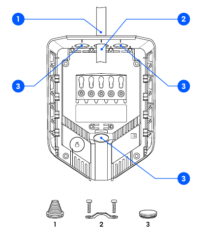 Backplate. Voorbereiden