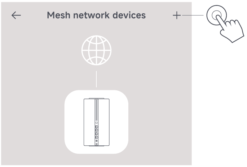 Mesh-netwerk via de Mi Home/Xiaomi Home-app